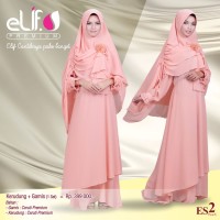 GAMIS ELIF ES-02 GAMIS INCLUDE JILBAB - GAMIS SYARI