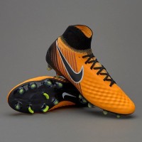 Sepatu Bola Nike Magista Orden II FG Laser Orange Black White