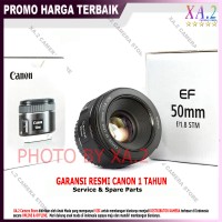 LENS FIX CANON 50mm F/1.8 STM ( Garansi Resmi 1 Tahun )