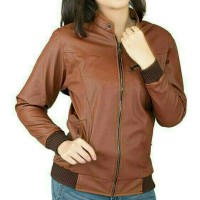 JAKET SEMI KULIT TRENDY (CUSTOM)