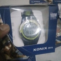Jam Tangan Xonix 100m Heart Rate Monitor Berenang Digital Sport Unisex