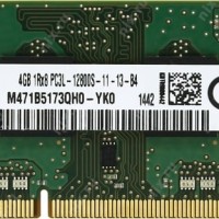 RAM DDR 3 Samsung 4GB PC3-12800 DDR3-1600 SO aksesoris laptop termurah
