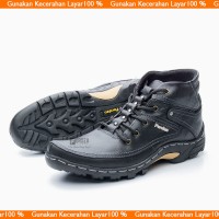Sepatu Boot Pria/ Sepatu Boot Casual Kulit ASLI Model Kickers BKS01TP