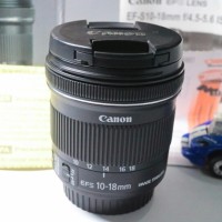Jual Lensa Canon 10-18mm 2nd used ciamik Murah