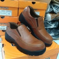 sepatu boot/safety shoes handymen 972 model pendek tanpa tali