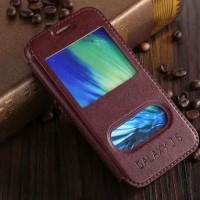 CASING HANDPHONE SAMSUNG GALAXY J5 KLX KULIT LEATHER FLIP FLIP COVER
