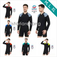 Baju Renang Pria Wanita Dewasa Remaja Diving Tangan Panjang