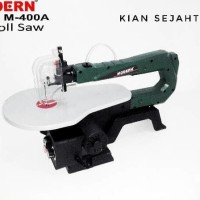 mesin Scroll saw modern m-400A /mesin gergaji triplek, jigsaw duduk