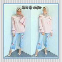 Grosir Baju Atasan Muslim Wanita Hijab Murah dan Terbaru / Hana Top