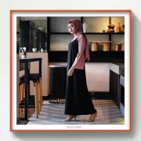 Busana Muslim Wanita / Baju Wanita / Long Dress / Setelan / Zahira Set