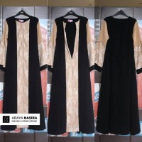 Gamis Adzkia Gamis Syar'i berbahan songket