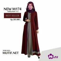 Gamis new mutif - fashion wanita - pakaian wanita - dress / gamis