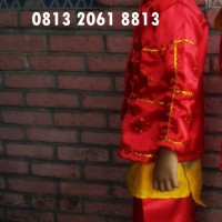 Palembang PAUD/TK Pria Baju Adat Karnaval Kostum Tari Anak Tradisional