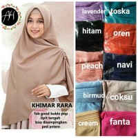 Jilbab Khimar Rara / Khimar syar'i Serut Tengah