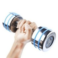 BERWYN IRON CHROME DUMBBELL BESI KROM DUMBEL 15KG