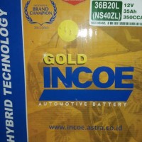 Aki mobil Honda New City Incoe Gold Astra NS40ZL aki basah
