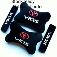 Bantal Mobil Aksesoris Sandaran leher kepala jok mobil Toyota VIOS