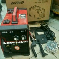 Mesin las MIG 160A co2 REDBO /Mini inverter welding Mig 160 A 200 A