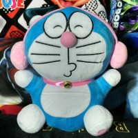 Jual Boneka Doraemon Walkman Pink Yelvo uk M Murah