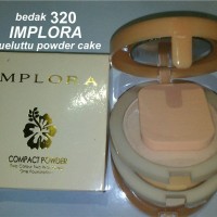 Bedak Implora two way cake ( compact powder ) plus foundation BPOM