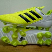 sepatu bola pria adidas copa kuning putih terbaru