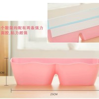 Rak Tempat Sepatu & Sandal Memempel Menggantung Dinding (WN68)