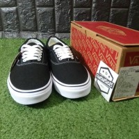 Sepatu VANS Era Canvas Black White Grade Authentic