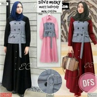 silva maxi dress / jual baju murah grosir Bandung / pakaian wanita