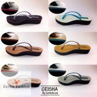 Terlaris! Sandal Wanita, Sandal Wedges Geisha Isrin Isran