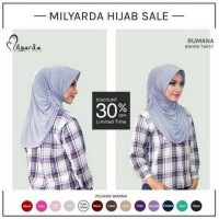 Hijab Kerudung Jilbab Rumana Polos Instan