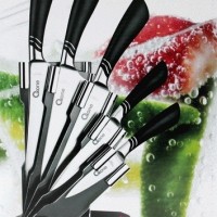 Oxone Master Chef Pisau ox-981, Butterfly Knife with Rack Set (1 Set