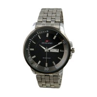 Swiss Army SA0968M Stainless Steel Jam Tangan Pria - Silver Hitam