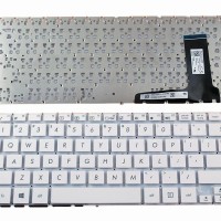 Keyboard Laptop Asus E202 E202S E205 E202MA TP201SA Putih