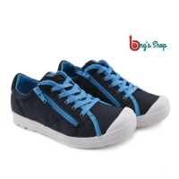TDLR - Sepatu kets sneaker anak bertali low boots bahan canvas 5361