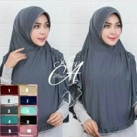 KERUSUNG INSTAN HAZNA JILBAB HIJAB JWL BAJU MUSLIM GAMIS MUSLIMAH KAOS