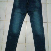 Celana Jeans Get It Wanita Pensil (Dengan motif garis sobek)