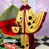 Mukena Satin Avarone by mukena Fathiya ukuran xl