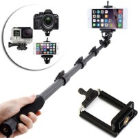 Tongsis Kabel Monopod Built in AUX Cable and KEY Shot-Yunteng YT-1188