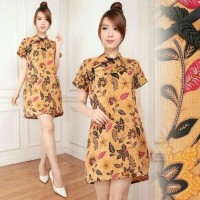Baju Imlek Wanita Trend 2018 16190 Batik Sutra Dress Cheongsam Silk