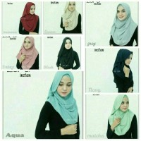 KERUDUNG INSTAN WANITA MUSLIMAH CANTIK HIJAB MUSLIM TERMURAH TOKOPEDIA