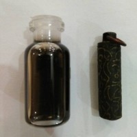 Paket minyak mistik hitam&liontin tabung