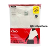 Jual (Promo) V neck Rider Putih - Style R222B - Kaos Oblong Murah