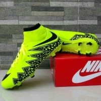 sepatu bola dewasa nike hypervenom original premium hijau 39-44 import