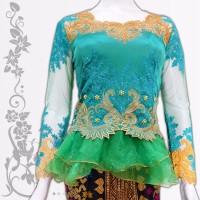 Kebaya Wisuda/ Pesta/ Kondangan Peplum Casual Organza