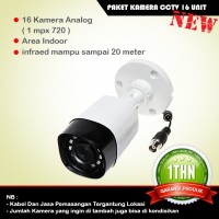 Paket Kamera CCTV Dahua 16 Unit Area Outdoor Surabaya