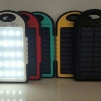 Jual POWERBANK SOLAR CELL + 20 LED LAMPU EMERGENCY Murah