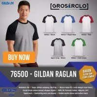Gildan Raglan Kaos Polos Original Satuan Grosiran Murah Jakarta!!!....