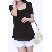 Baju Atasan Baju Pakaian Blouse Model Korea Wanita Korean Style Blus