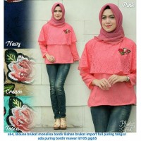 Blouse Simpel Fashion Wanita Muslimah Terkini