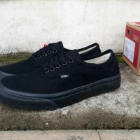 Sepatu Vans Authentic Full Black / Hitam Murah